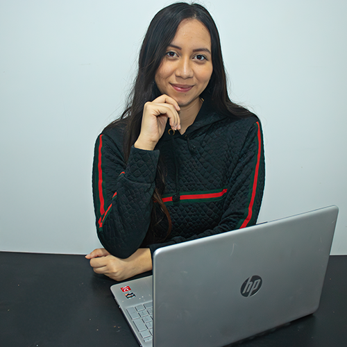 Foto de Izabel, fundadora da Hometiza